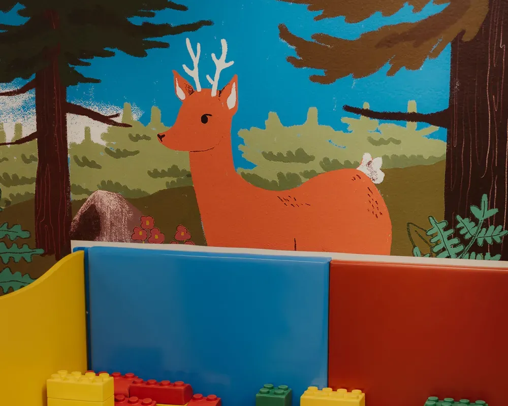 Area gioco bambini in grand hotel Oswald