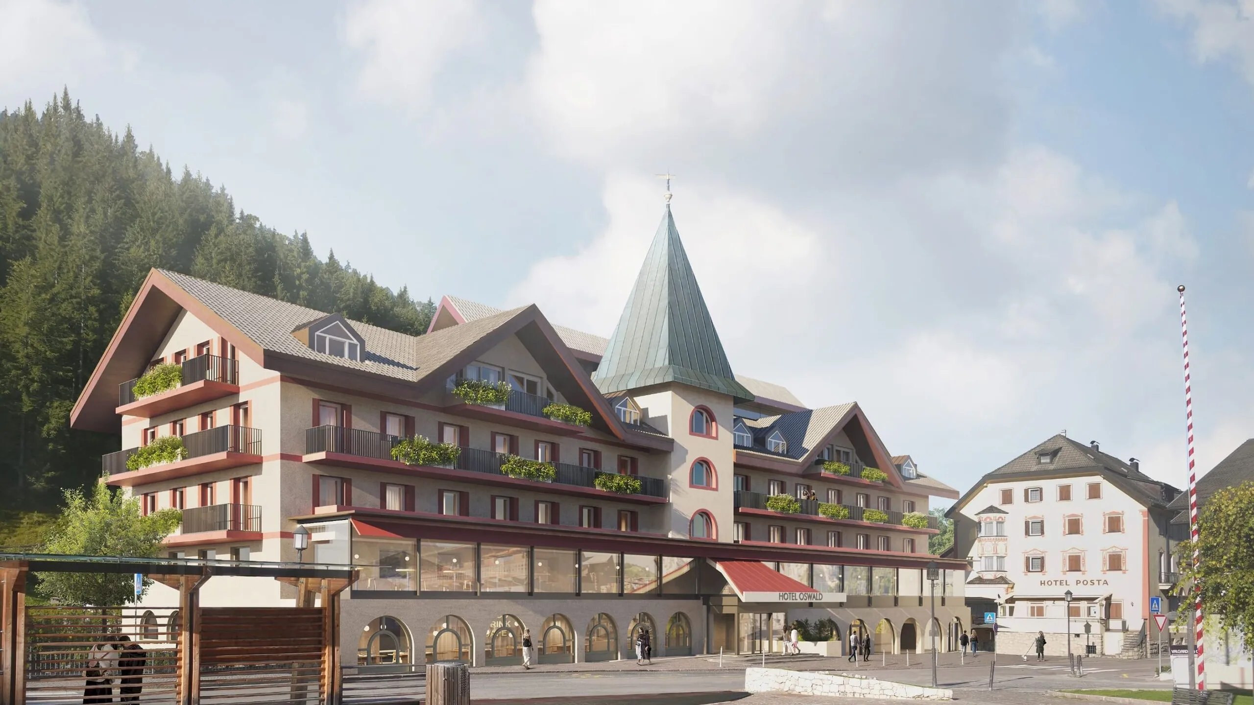 Hotel Oswald in the Dolomites