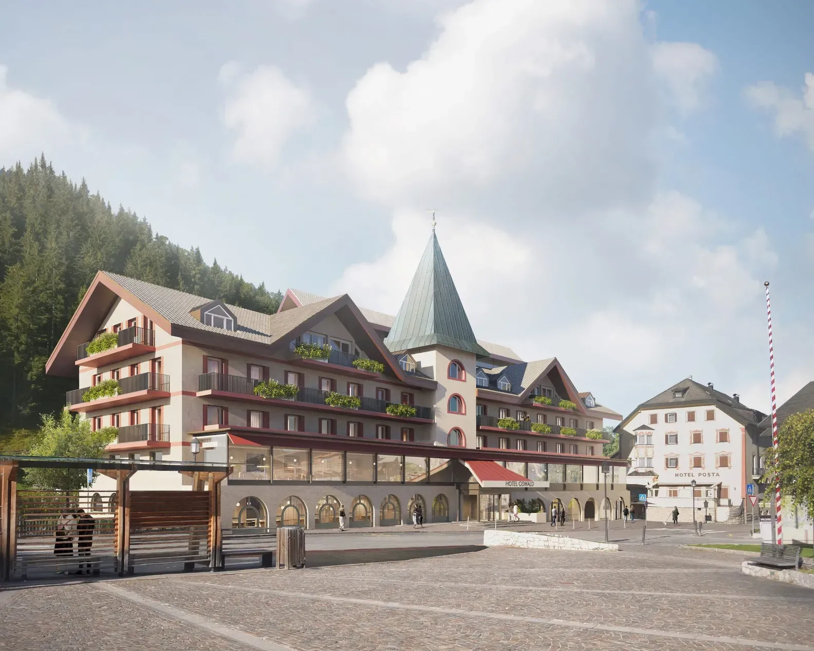 Hotel Oswald in the Dolomites